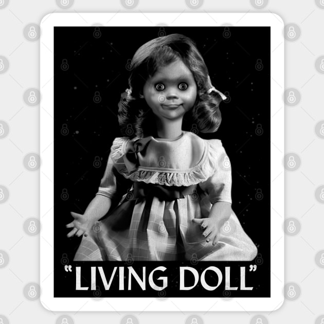 LIVING DOLL "Talky Tina" Sticker by darklordpug